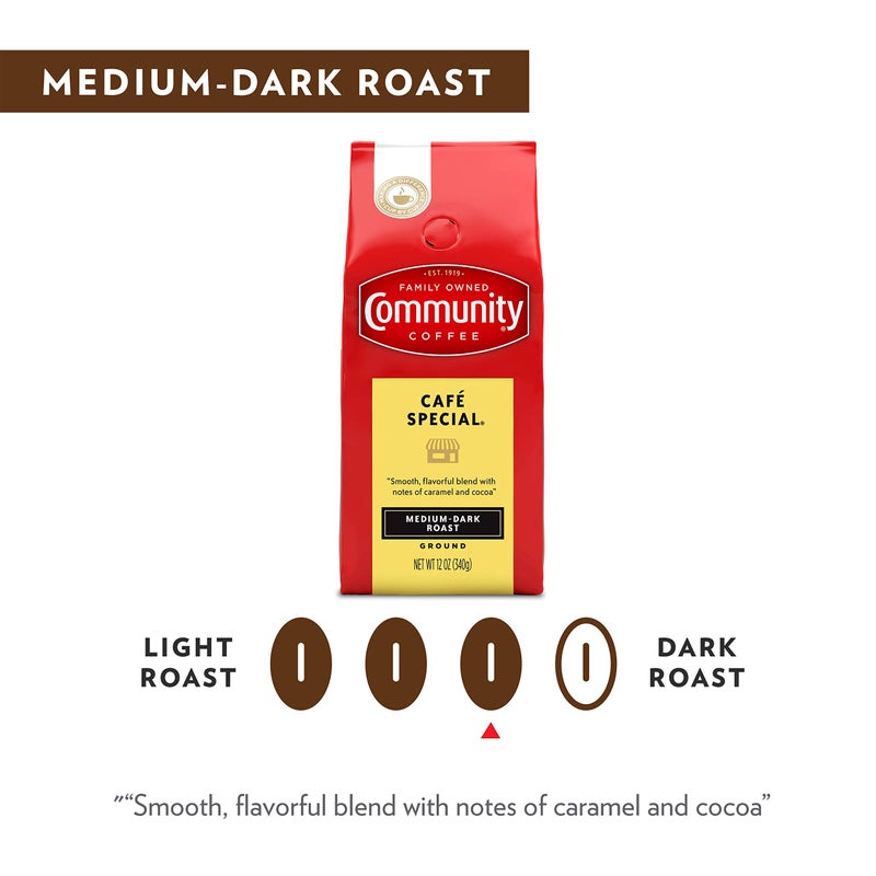 Community Coffee Cafe Special Ground Coffee, Medium Dark Roast, 64 Ounces (32 Ounce Bag-Pack of 2) - Image 3